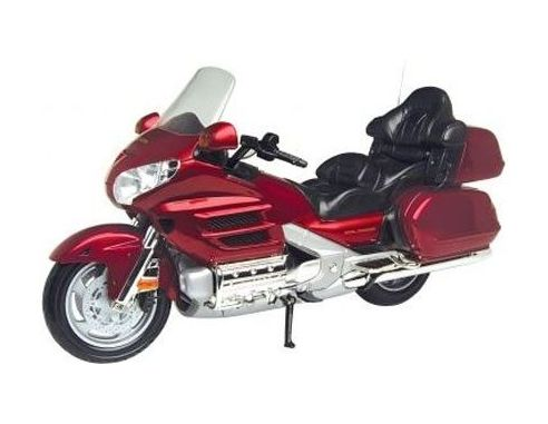 Motor Max 76264 Honda 1800CC Goldwing Road Bike Red 1:6 Moto Modellino Motor Max 76264 Honda 1800CC Goldwing Road Bike Red 1:6 Moto Modellino